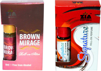 

Zia Brown Mirage and Signature Special Malaysian Edition Floral Attar(Dehn el oud)