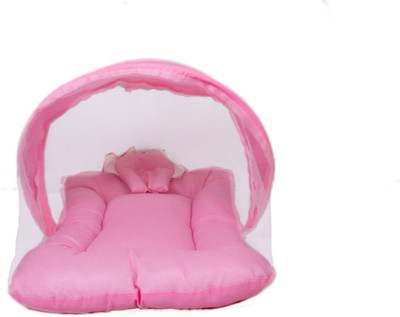Baby Toddler Convertible Crib(Fabric, Pink)