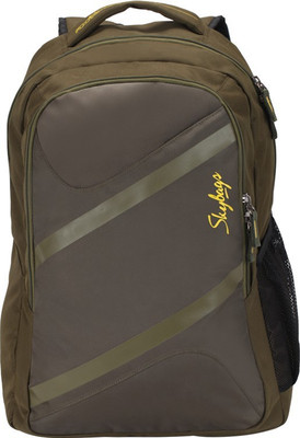 

Skybags Footlose Router 2 Green 26 L Backpack(Green, Grey), Multicolor