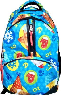

JetBags Enough Space 25 Backpack(Multicolor), Blue