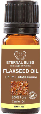 

Eternal Bliss Flax seed Oil 100% Pure & Natural Essential Oil | Flaxseed Essential Oil | Flax seed Oil For Skin| Cold Pressed Flax seed Oil| Linseed Oil | Lin seed oil(30 ml)