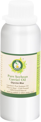 

R V Essential Pure Soybean Carrier Oil 630ml- Glycine Max (100% Pure and Natural Cold Pressed)(630 ml)