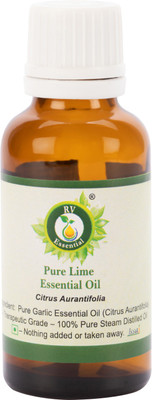 

R V Essential Pure Lime Essential Oil 50ml- Citrus Aurantifolia (100% Pure and Natural Steam Distilled)(50 ml)