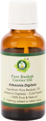 

R V Essential Pure Baobab Carrier Oil 50ml- Adansonia Digitata (100% Pure and Natural Cold Pressed)(50 ml)