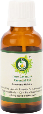 

R V Essential Pure Lavandin Essential Oil 30ml- Lavandula Hybrida (100% Pure and Natural Steam Distilled)(30 ml)