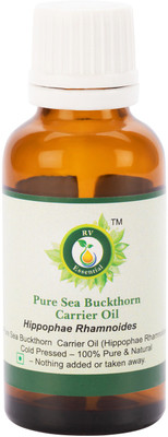 

R V Essential Pure Sea Buckthorn Carrier Oil 50ml- Hippophae Rhamnoides (100% Pure and Natural Cold Pressed)(50 ml)