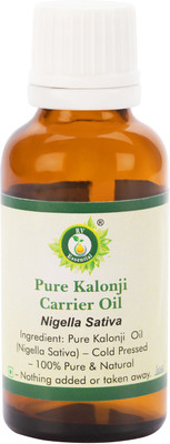 

R V Essential Pure Kalonji Carrier Oil 15ml- Nigella Sativa (100% Pure and Natural Cold Pressed)(15 ml)