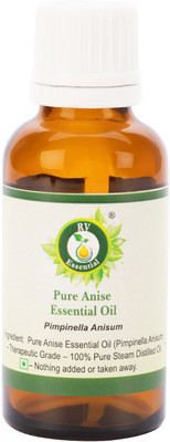 

R V Essential Pure Anise Essential Oil 10ml- Pimpinella Anisum (100% Pure and Natural Steam Distilled)(10 ml)