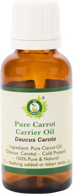 

R V Essential Pure Carrot Carrier Oil 50ml- Daucus Carota (100% Pure and Natural Cold Pressed)(50 ml)