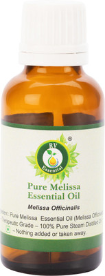 

R V Essential Pure Melissa Essential Oil 10ml- Melissa Officinalis (100% Pure and Natural Steam Distilled)(10 ml)