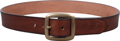 

Toffil Men Casual Brown Genuine Leather Belt