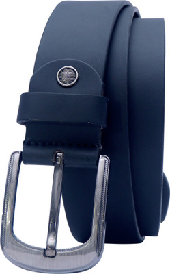 

modello crafts Men Casual Blue Genuine Leather Belt, Black