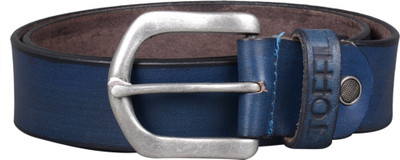 

Toffil Men Casual Blue Genuine Leather Belt