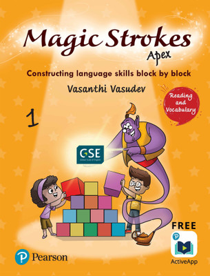 Magic Strokes (Apex): English Reading & Vocabulary for CBSE, ICSE Class 1: aligned to Global Scale of English(GSE) by Pearson(English, Paperback, Vasanthi Vasudev)