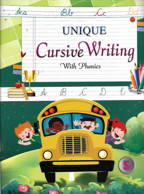 DEEPU PRAKASHAN, UNIQUE CURSIVE WRITING WITH PHONICS CLASS - 5(English, Paperback, KID'S WORLD)