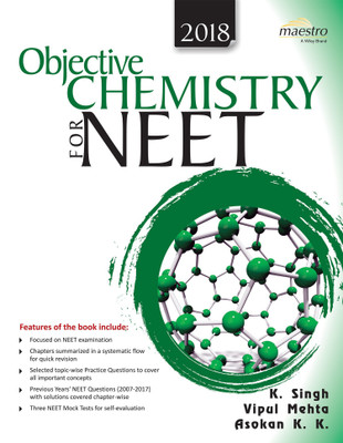 Wiley'S Objective Chemistry for Neet(English, Paperback, Singh K.)