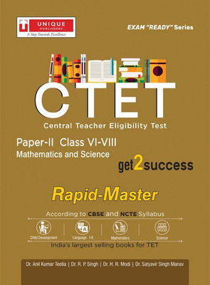 CTET Paper-II Class VI-VIII Mathematics and Science 2016-17 (31.6.4)(English, Paperback, Dr. R. P. Singh, Dr. Anil Kumar Teotia, Dr. Satyavir Singh Manav, Dr. H.R. Modi)