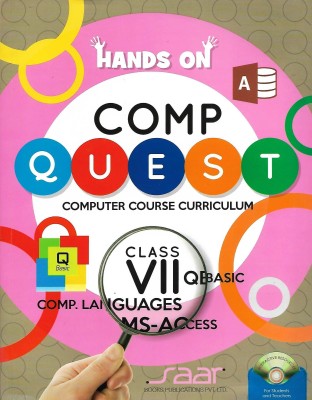 SAAR HANDS ON COMP QUEST( COMPUTER COURSE CURRICULUM) CLASS VII(English, Paperback, PENNLE OF AUTHOR)