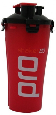 

Xerobic Dual Pro 80 Shaker Bottle 350 Shaker(Pack of 1, Red)