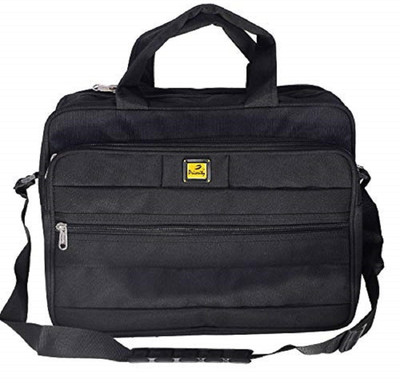 

Vogue File Sobm9 Medium Briefcase - For Men(Black)