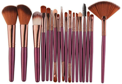 

Three Elements Makeup Brushes SetOF 18, Blending, Canceler, Mascara Brush(Pack of 18)