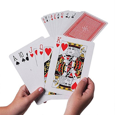 

PackNBuy Playing Cards for Kids Adults Big Size with Large Numbers(Multicolor)