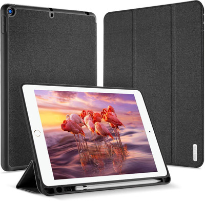 

iBubble Back Cover for For Ipad 10.5 2018 Case With 10.5 Inch (BLACK)(BLACK, Leather)