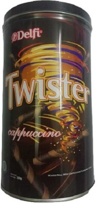 

Delfi Twister Capaccino Wafer Rolls (320 g) Truffles(320 g)