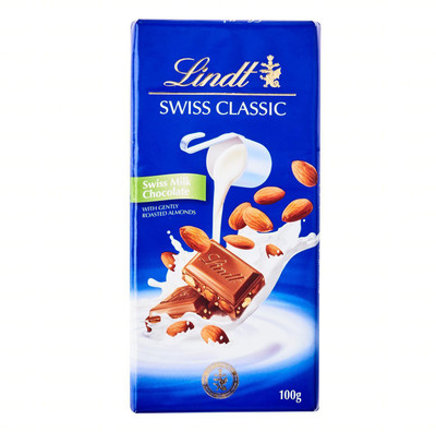 

Lindt Roasted Almonds Bars(100 g)
