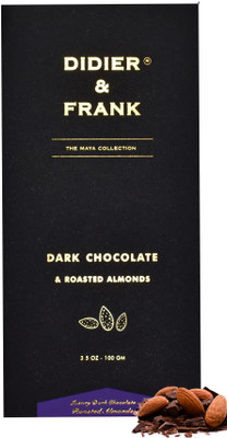 

Didier & Frank Salty Roasted Almond Dark Chocolate - 100g Bars(100 g)