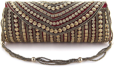

Panachee Party, Casual Maroon Clutch