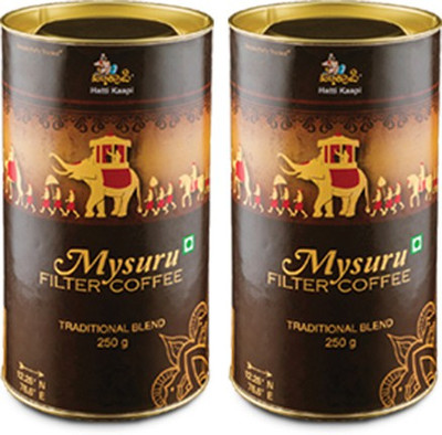 

Hatti Kaapi Mysuru Filter Coffee (Combo of 2) Filter Coffee 500 g(Pack of 2)