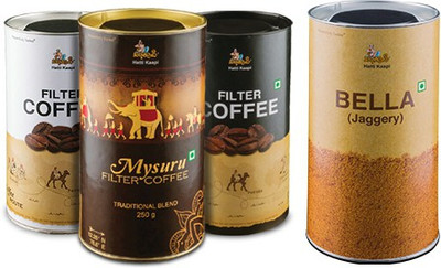 

Hatti Kaapi Combo of Kaapi Variants and Bella Filter Coffee 1000 g(Pack of 4)