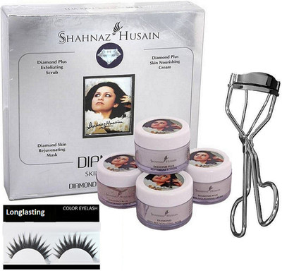 

Longlasting Eyelashes,Daimond Facial Kit,Eyelash Curler(Set of 3)