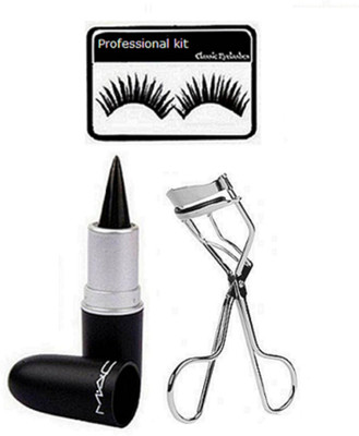 

Professional kit Eyelashes & Curler & Stick Black(Set of 3)