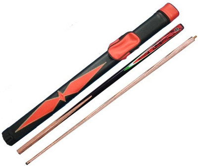 

CLUB 147 CLUB 1 CLUB 147 COMBO OF AMERICAN HALF POOL CUE WITH RED CUE COVER Pool, Billiards Cue Stick(Wooden)
