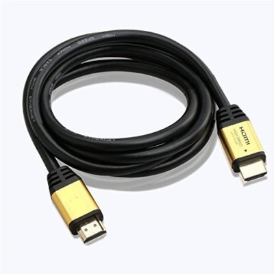 

TechGear 1.5M High Quality Ultra HDMI Cable(Compatible with WINDOW 98/98SE/ME/2000/XP/VISTA/WIN. 7/8/9, Gold & Black)