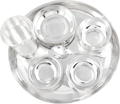 

GS Museum Pack of 7 Dinner Set(Silver Plated)