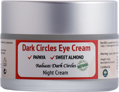 

Mirah Belle Naturals Papaya – Sweet Almond Dark Circles Eye Cream(30 g)