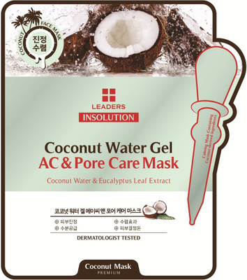 

Leaders Insolution Coconut Water Gel AC & Pore Care Mask(25 ml)