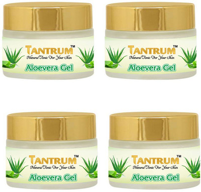 

TANTRUM 100% PURE ALOE VERA GEL (100GM) (PACK OF 4)(100 g)