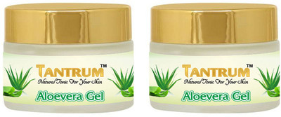 

TANTRUM 100% PURE AND ORGANIC ALOE VERA GEL 100g (PACK OF 2)(100 g)