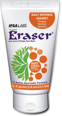 

ERASER Anti Acne & Pimple Ayurvedic Wash Face Wash(60 ml)