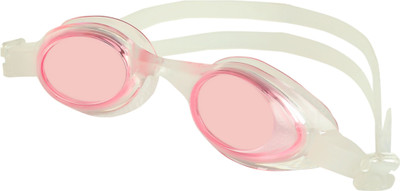 

LACTRA SWIM GOGGLE Swimming Goggles(Pink), Baby pink