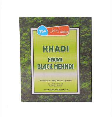 The Khadi Mart Black Herbal Hair Color(Black) Flipkart