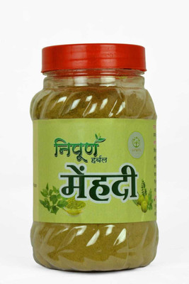 

Nipurn Herbal Pure Mehendi Henna powder (100g) - Pack of 2 Hair Color(Green)