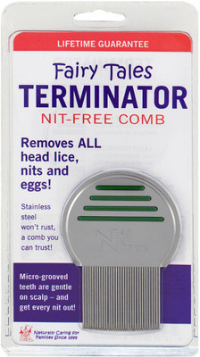 

Fairy Tales Terminator Lice and Nit Comb (Color may vary)