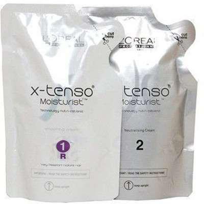 

L'Oreal Women's Paris X-Tenso Straightener Cream Resistant Hair Rebonding Straight Permanent Set 125ml*2(125 ml)