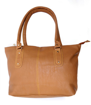 

Starlet Hand-held Bag(Brown, Gold)