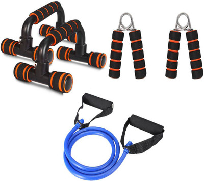 

Leosportz combo of toning tube push up bar & hand grip Gym & Fitness Kit